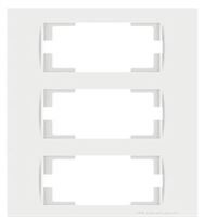 RİTA ÜÇLÜ DİKEY ÇERÇEVE BEYAZ 1